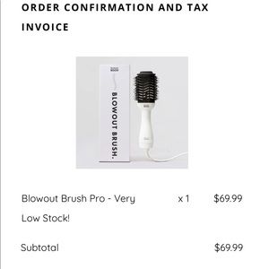 Bindi boost blow dry brush